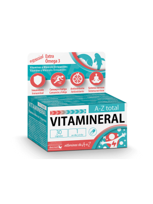 Vitamineral A-Z Total - 30 Cápsulas - Dietmed